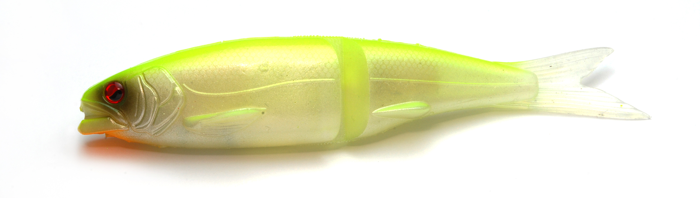 Inline Soft Glidebait Raid Osakana Slide 170 col. 006 Pearly Chart