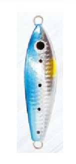 Metal Jig AQS Aqua Sport Jima Jig Slow Pitch 80 Col. B5 (UV Light Ef