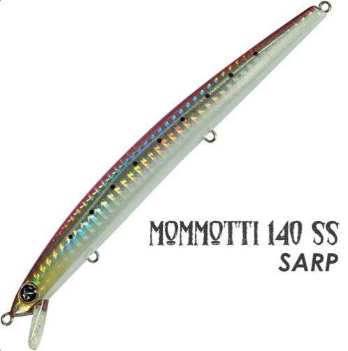 Jerkbait Seaspin Mommotti SS 140 (Slow Sinking) 16 gr col. SARP