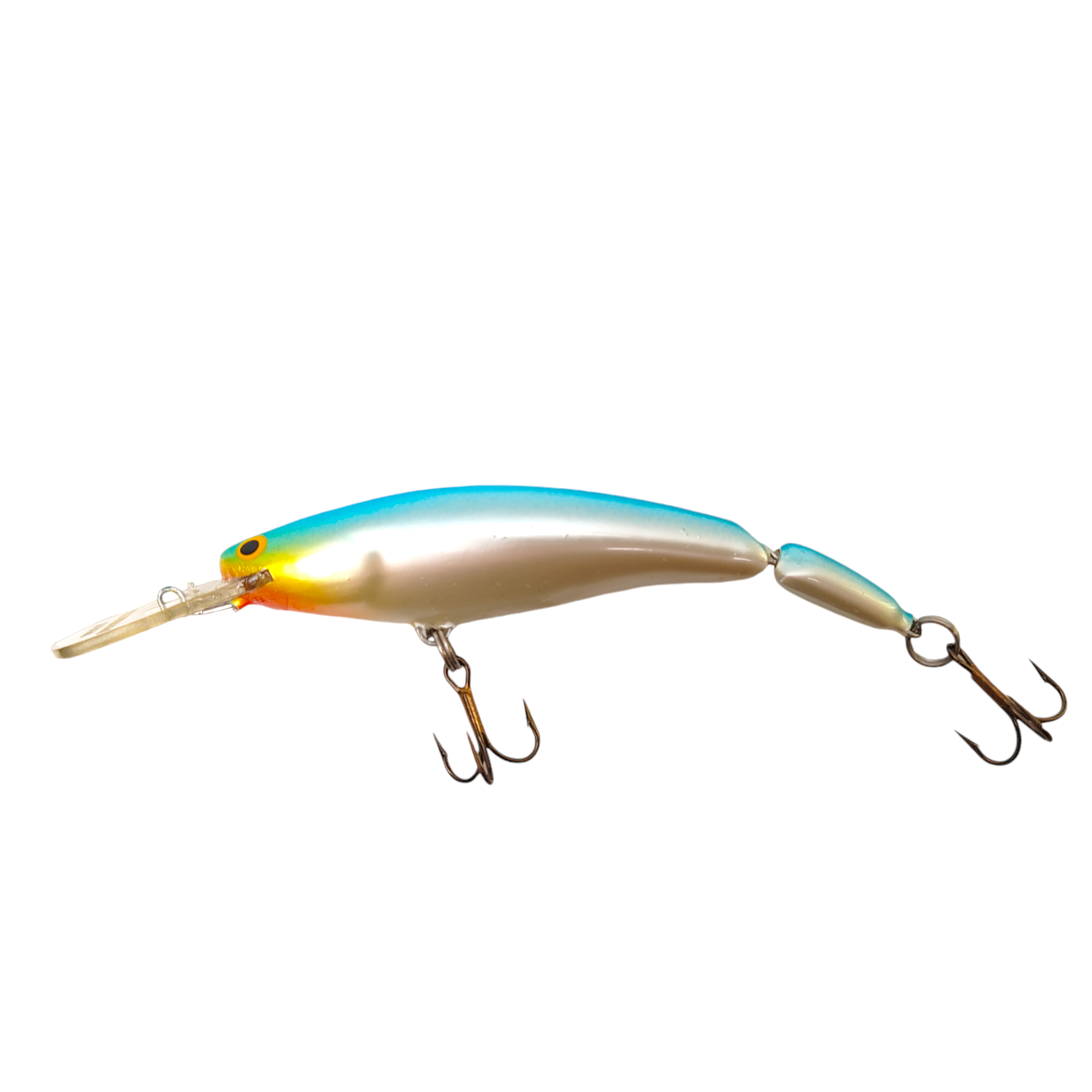 Minnow Ugly Duckling Original Wobbler Jointed 7 cm 6g Float col. BIS Minnow Ugly Duckling Original Wobbler Jointed 7 cm 6g Float col. BIS