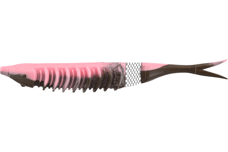 Soft Swimbait Jackall Bounty Fish 140 col. Strawberry Chocolate