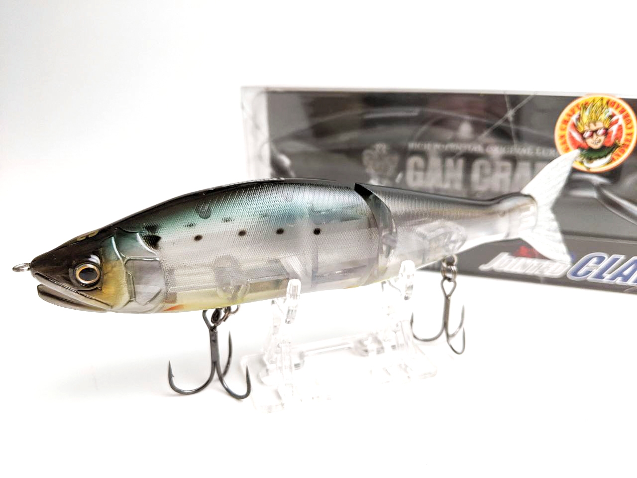 Glide Bait Gan Craft Jointed Claw 178 Col. #AC-02 Agon Fighter 
