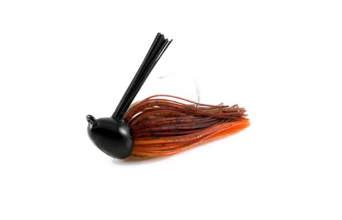 Rubber Jig T3 Custom Baits Compact Jig 7/16 oz col. J04 Orange Craw