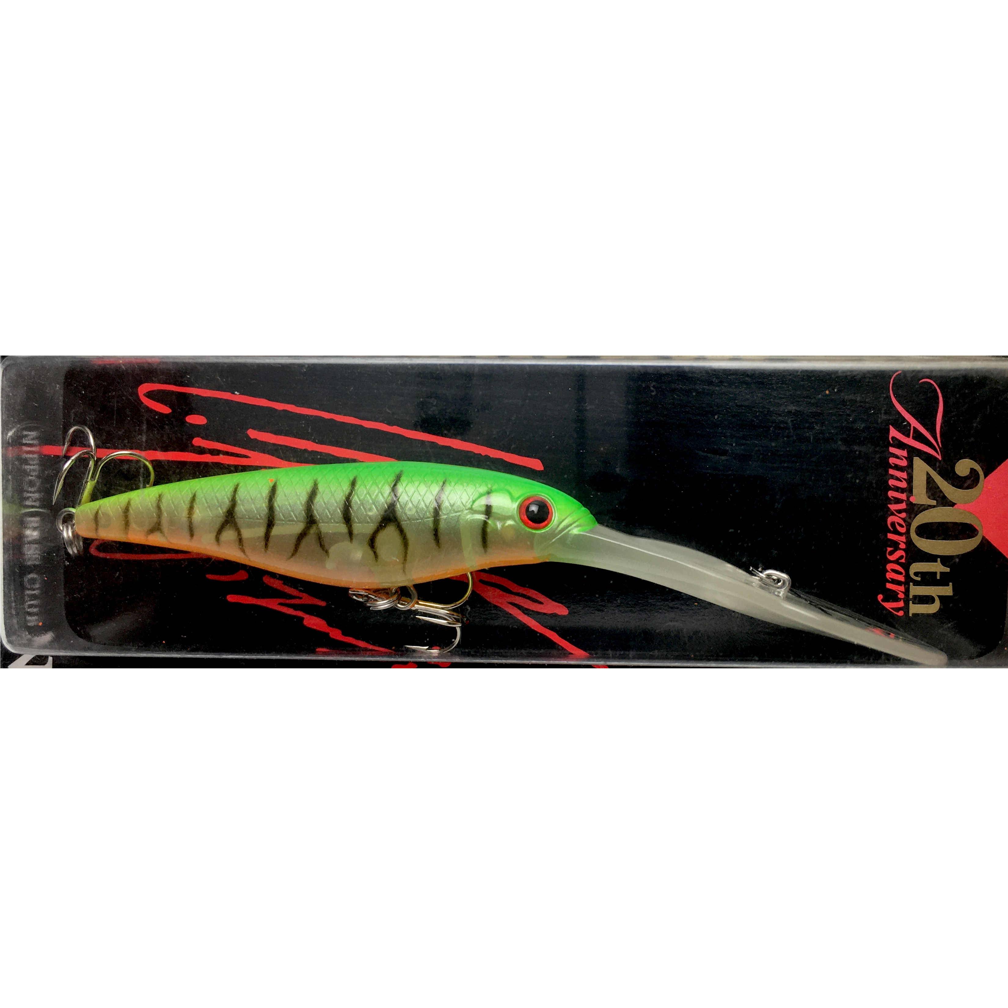 Shad Evergreen Icecream Bill Shad 6 cm 5.9 g col. Light Ghost Tiger