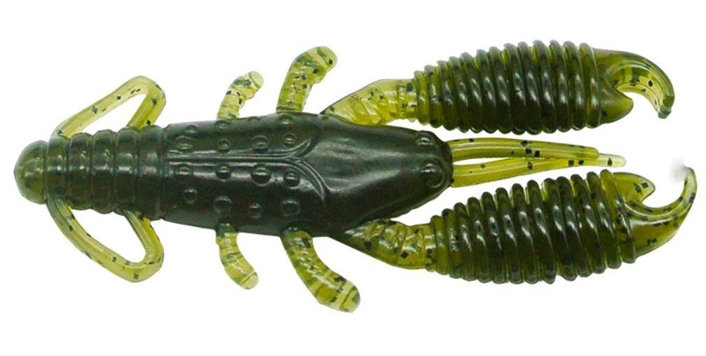 Gambero Reins Ring Craw 3.0” col. #001 Watermelon Seed