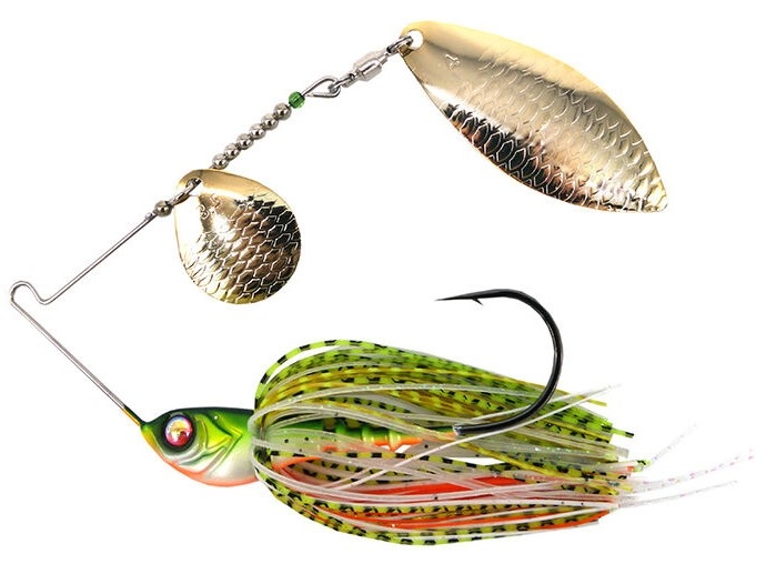 Spinnerbait Damiki TOT Type II Tandem 1/2 oz (14 g) col. 031 Fire T Spinnerbait Damiki TOT Type II Tandem 1/2 oz (14 g) col. 031 Fire T