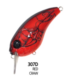 Crankbait Damiki Brute 70 Col. D307D – Red Craw