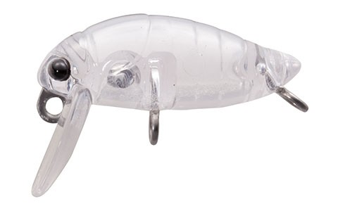 Area Crank Tackle House Elfin Micro Cicada 24 F col. 1 Clear