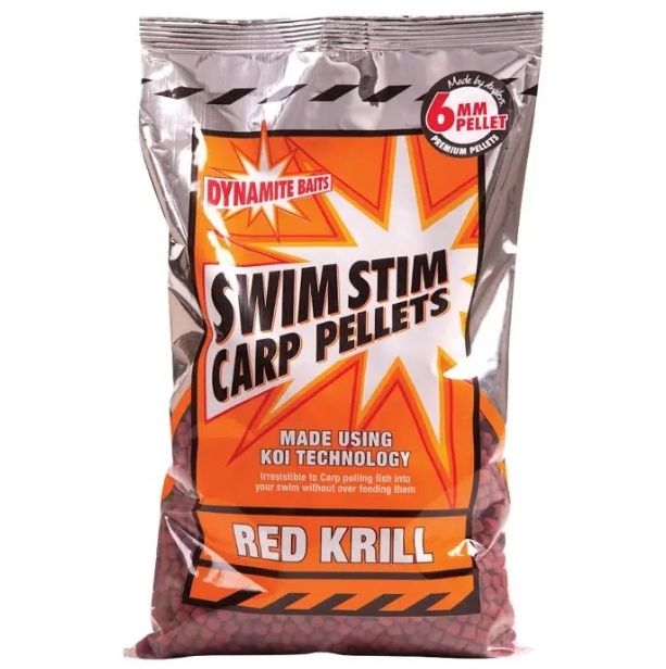 Pellets Dynamite Swim stim red krill 6mm 900g