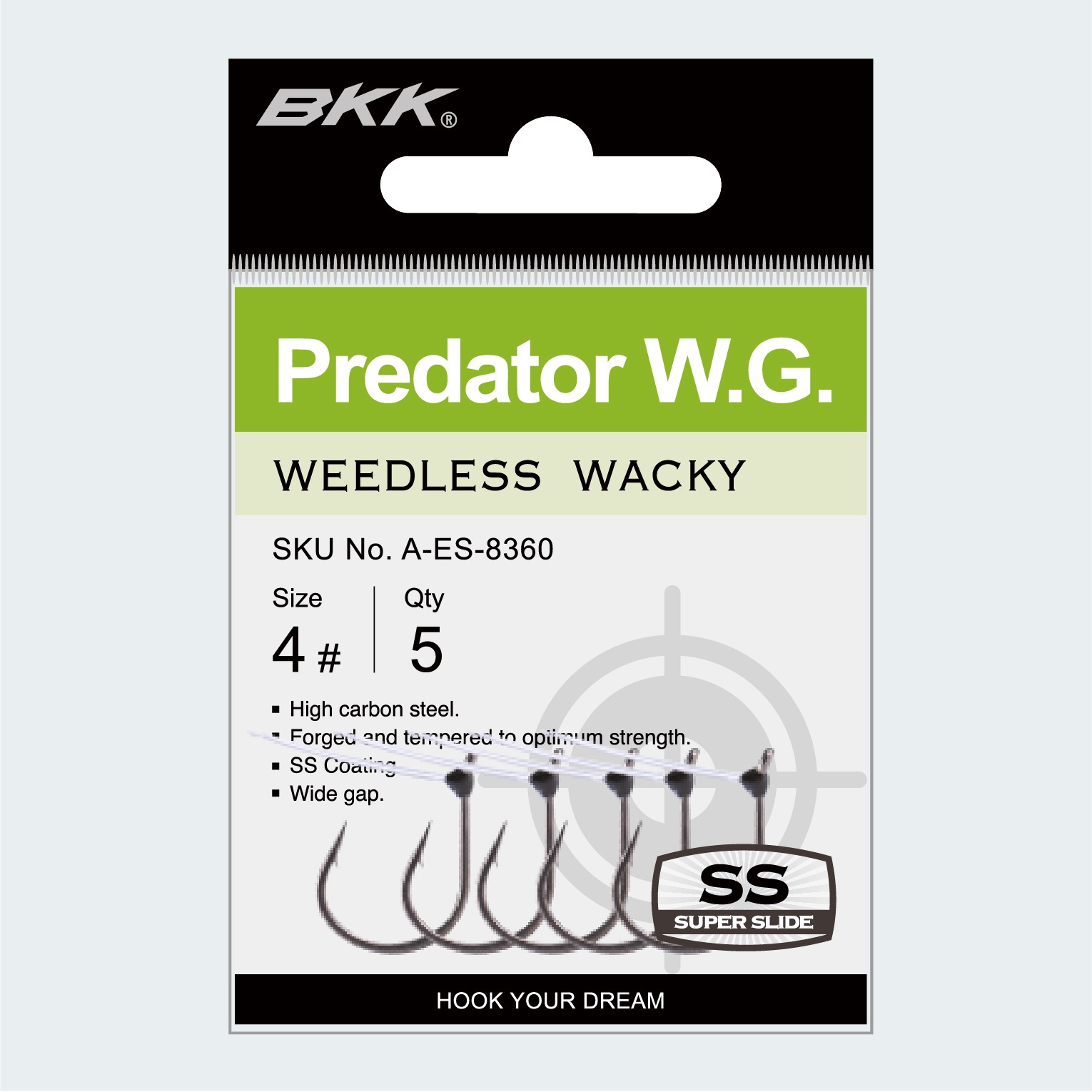 Amo Wacky BKK Predator WG Weedless