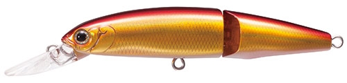 Minnow Tackle House Bitstream Jointed SJ70 Sink col. 8 Red Gold
