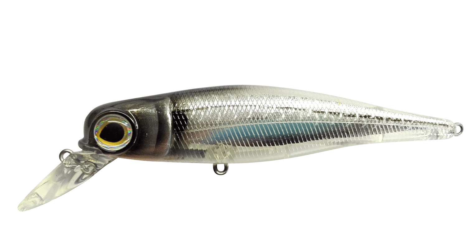 Super Jerk Minnow 100 col. Ghost Silver Stripe col. 121 Super Jerk Minnow 100 col. Ghost Silver Stripe col. 121