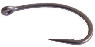RIDGEMONKEY RM-TEC Curved Shank Hook barbed