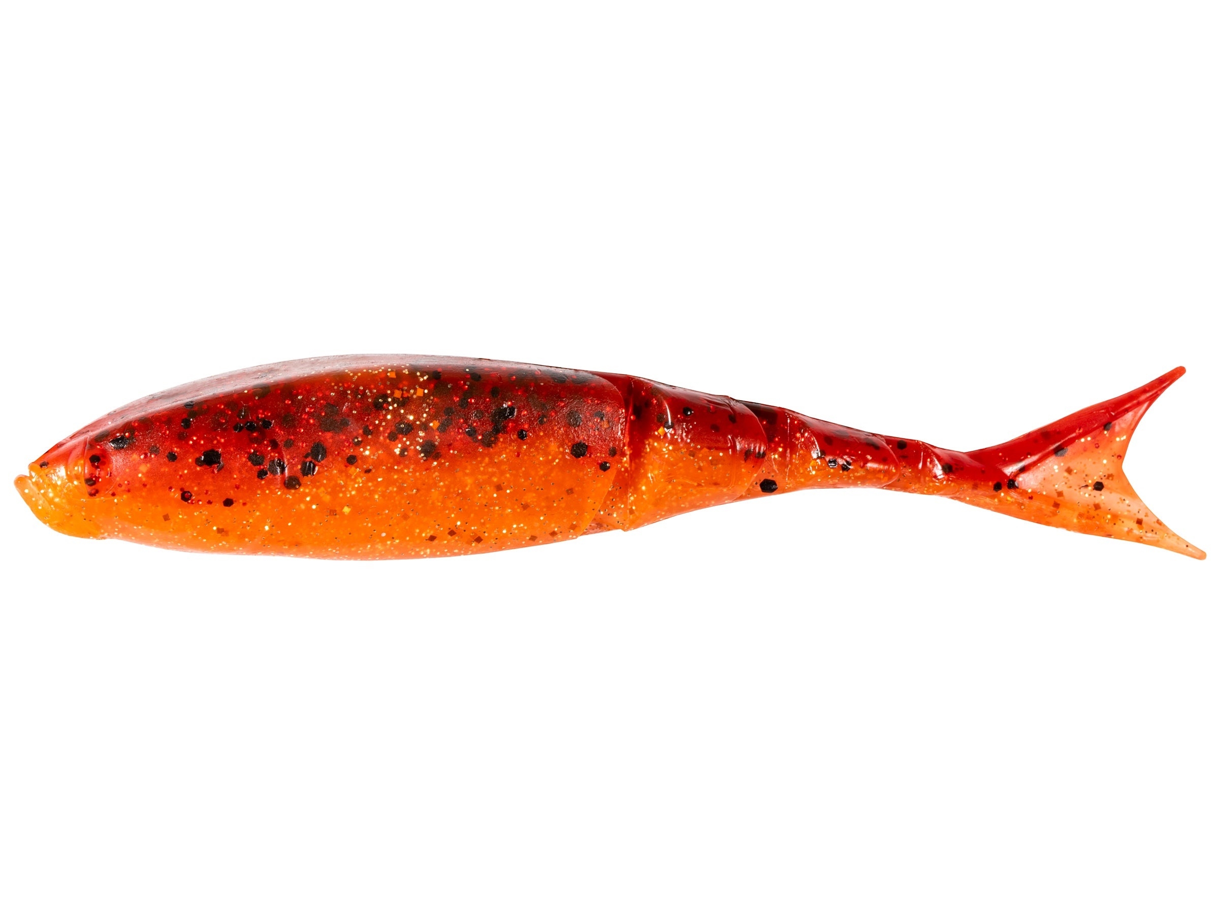 Swimming Shad Z-Man Razor Shadz 4.5" col. 370 Fire Craw