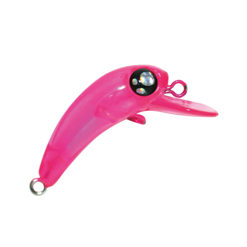 Minnow Trout Area Rob Lure Berbie F col. 4 Pink Clear