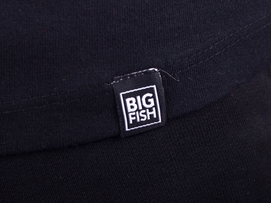 T-Shirt Big Fish Black NEW 
