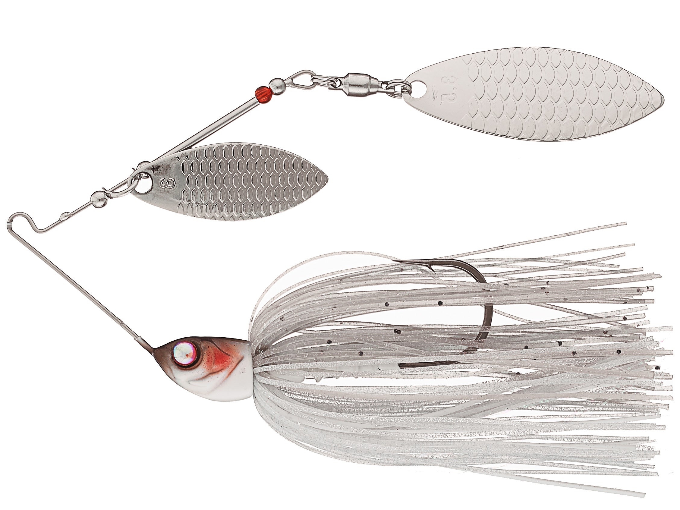 Spinnerbait Damiki TOT Type I 3/8 oz (10,5 g) Col. 020 Snow Shad