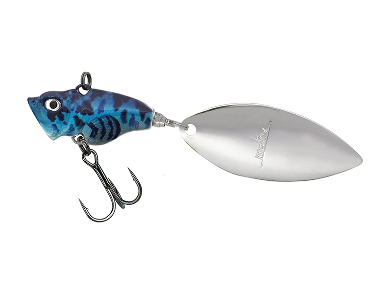 Metal Vibration Molix Trago Spin Tail Willow 1/4 oz col 536 F&B Goby