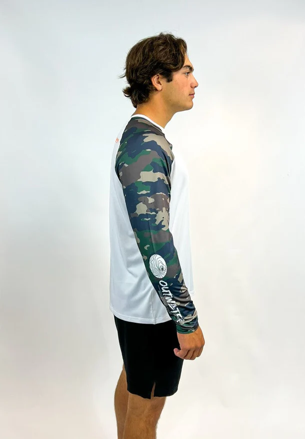 Maglia Anti-UV Outwater Camp One col. Old Skool Camo