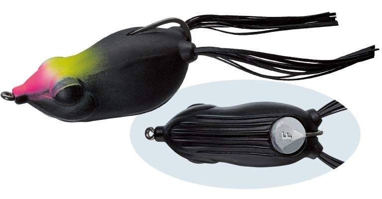 Rana Evergreen Kicker Frog JR Col. #299 Sight Black Rana Evergreen Kicker Frog JR Col. #299 Sight Black