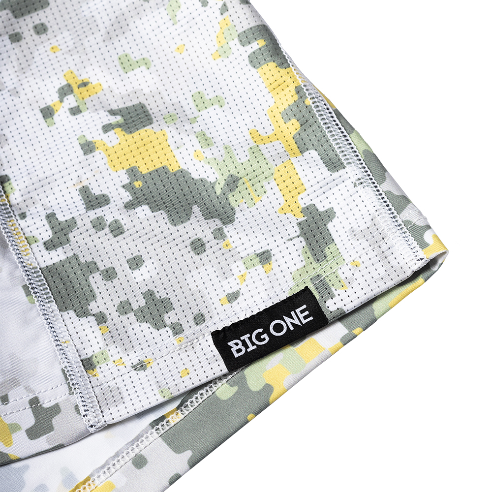 Maglia anti UV Big One Socotra col. Camo Verde