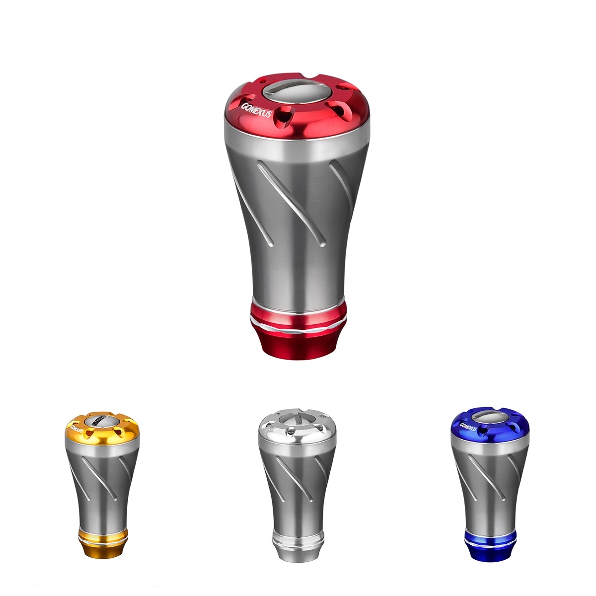 Pomello Gomexus Knob Titanium 20 mm