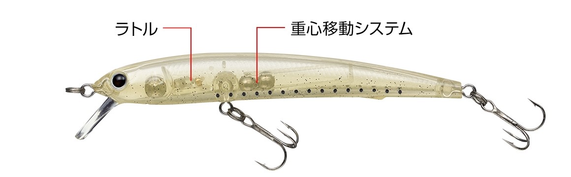 Jerkbait Evergreen M-1 Inspire Minnow SP