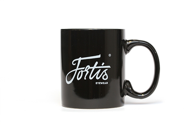 Tazza Fortis Ceramic Mug Col. Black