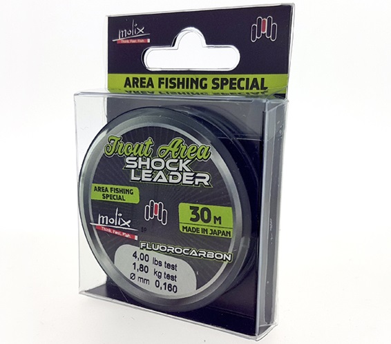 Filo Molix Trout Area shock Leader FC 30mt