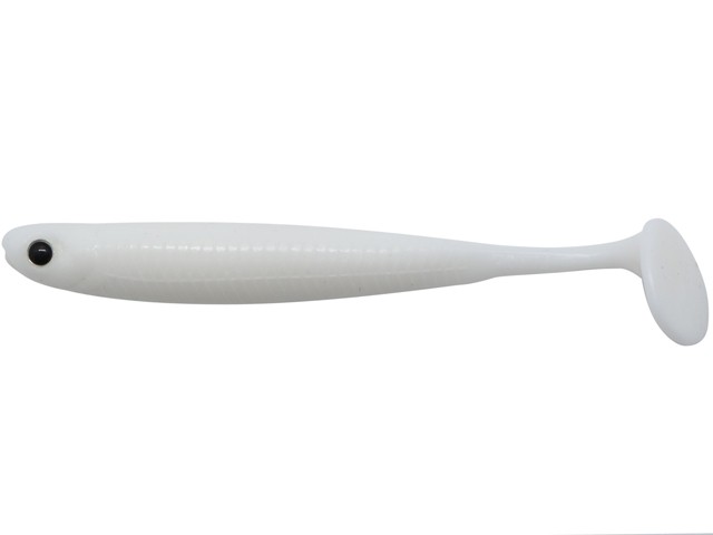 Softbait Damiki Anchovy Shad 4" col. D210 Cream White