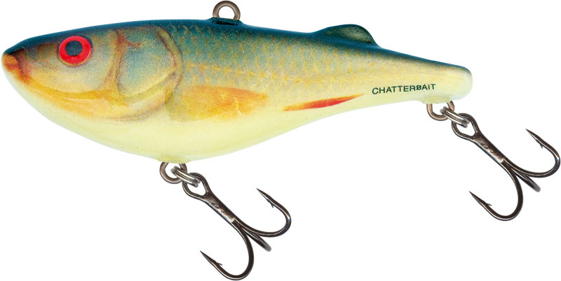 Vibration Salmo Zipper 7 cm 15 g Sinking col. RR Glow