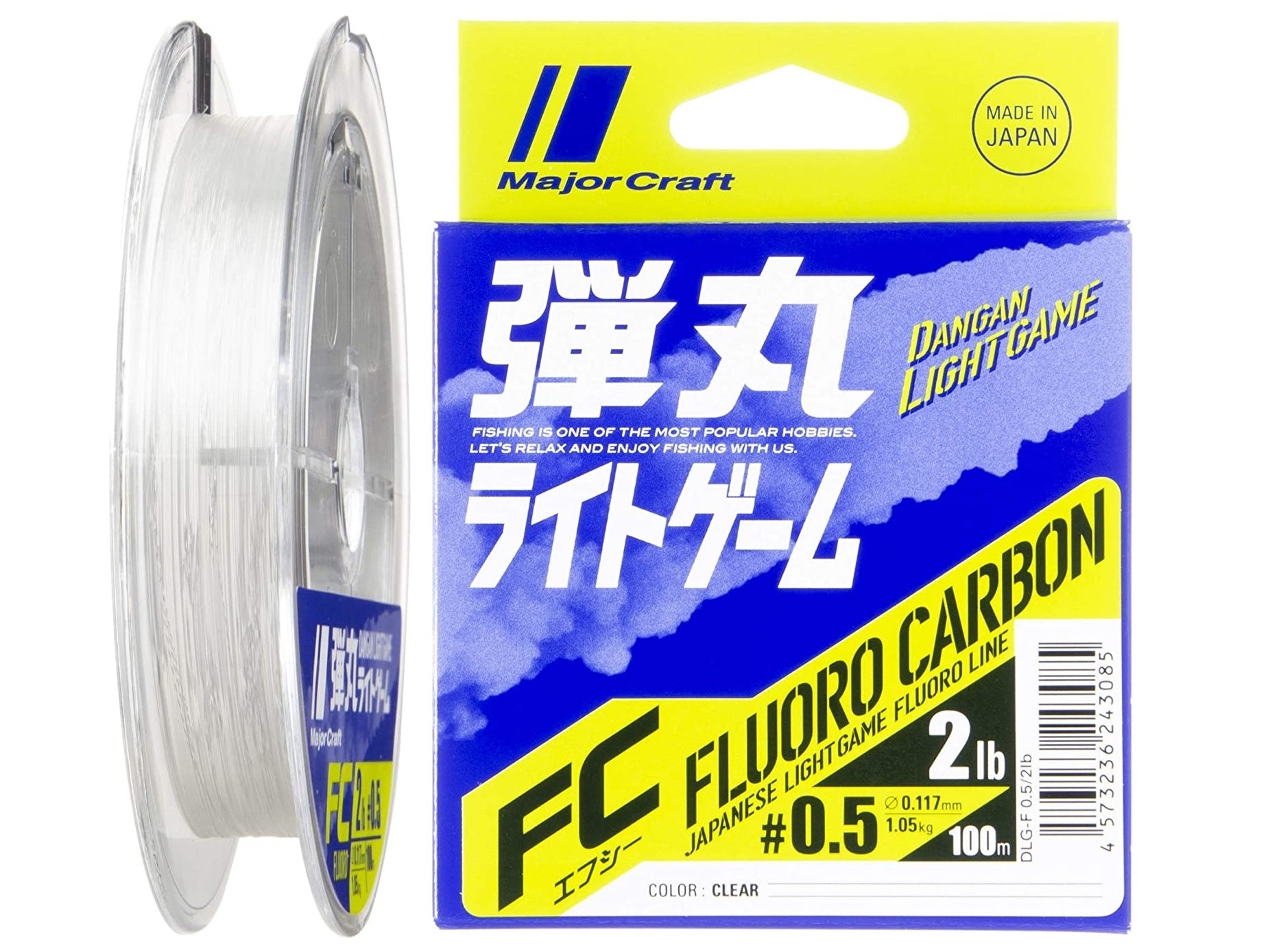 Filo Major Craft Fluorocarbon Gou 100m Clear