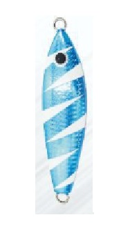 Metal Jig AQS Aqua Sport Jima Jig Slow Pitch 80 Col. B3 (UV Light Ef