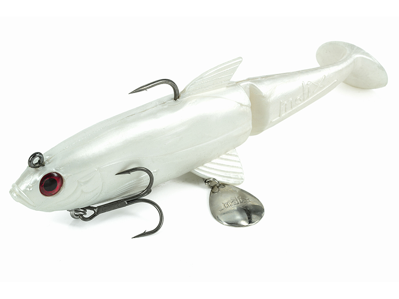 Swimbait Molix Shad 140 60 g (2 oz) col. 92 Pearl White