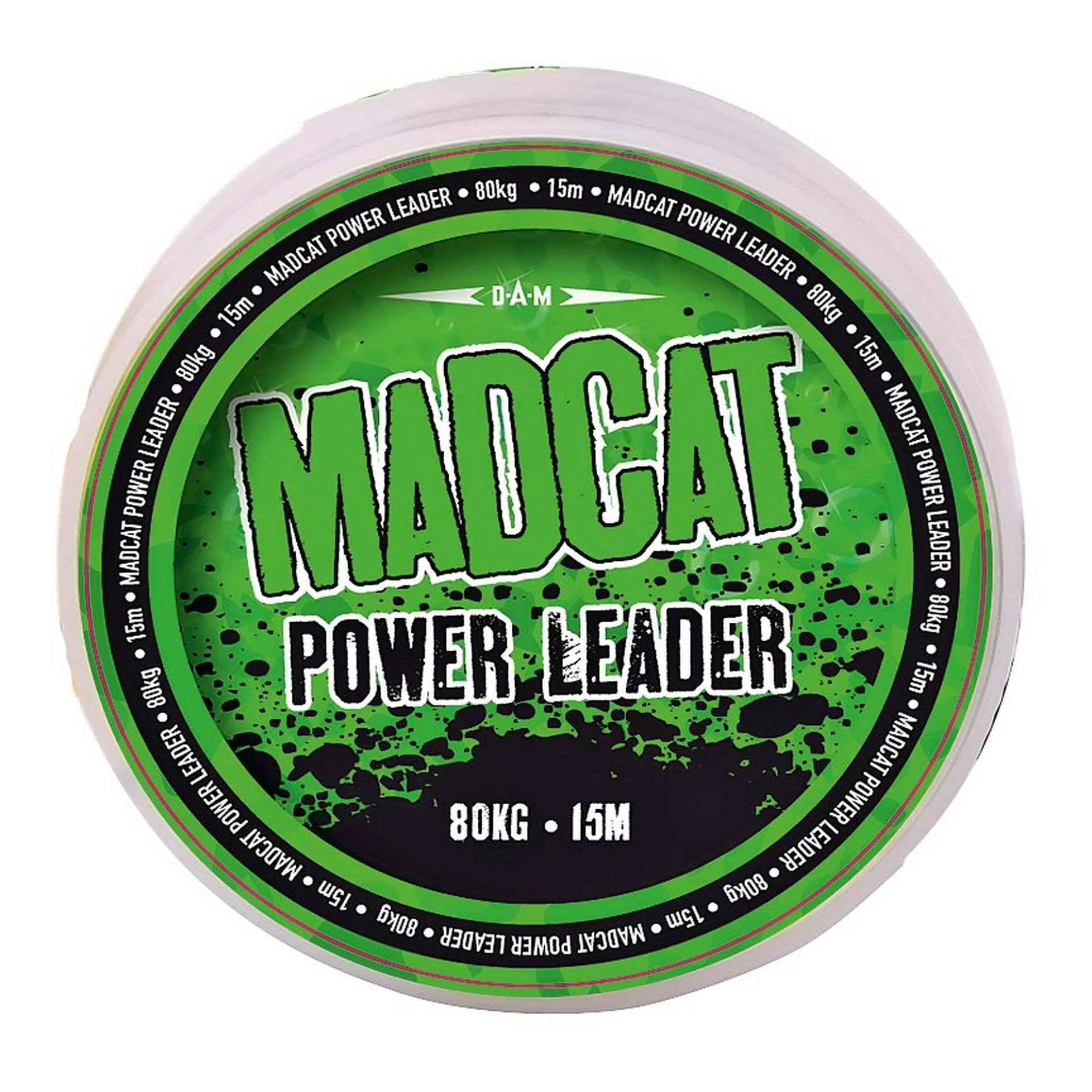 Treccia da Terminali Madcat Power Leader 15 m 0.80mm 80kg Dark Brown