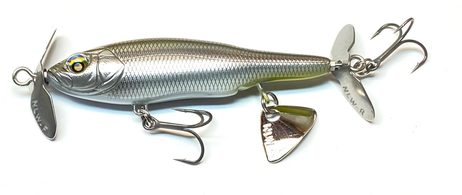 Spy Bait Nishine Baby Abino 70S col. Wakasagi