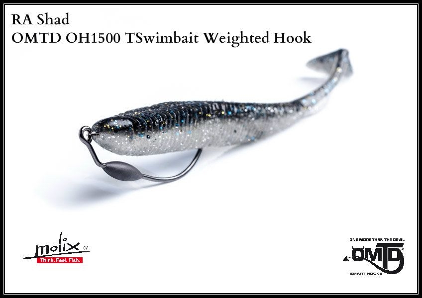 Artificiale Molix Ra Shad 3,8"
