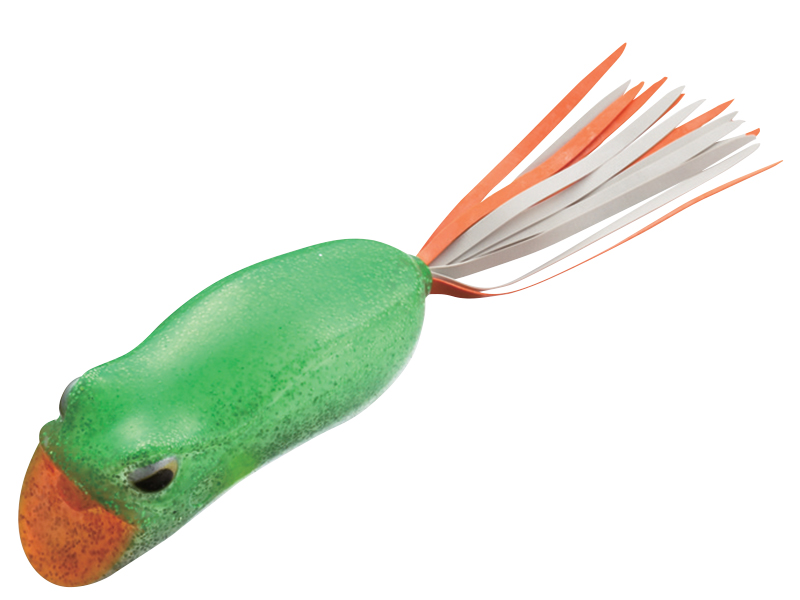 Rana Evergreen Darter Frog col. 232 Lime Silver Flake