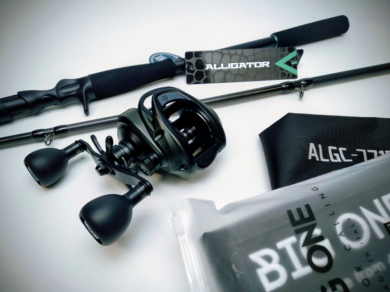 Combo Luccio Casting Boscolo Sport Favorite Alligator (Abu Revo Beast 300)