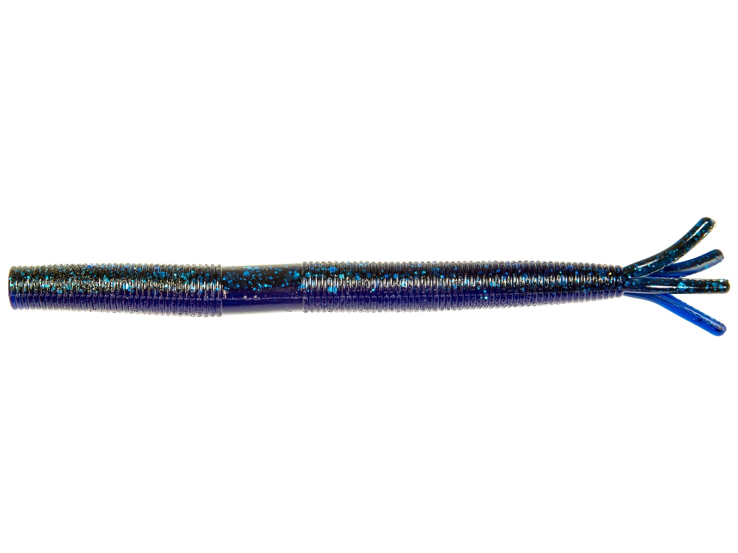 Ned Rig Worm Z-Man Bang Stickz 5.75" col. 64 Black/Blue Laminate