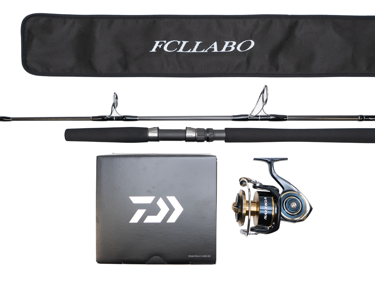 Combo Tonno Boscolo Sport FCL 80 Extreme UCB80EXT-L (Daiwa Saltiga G 14000 XH)