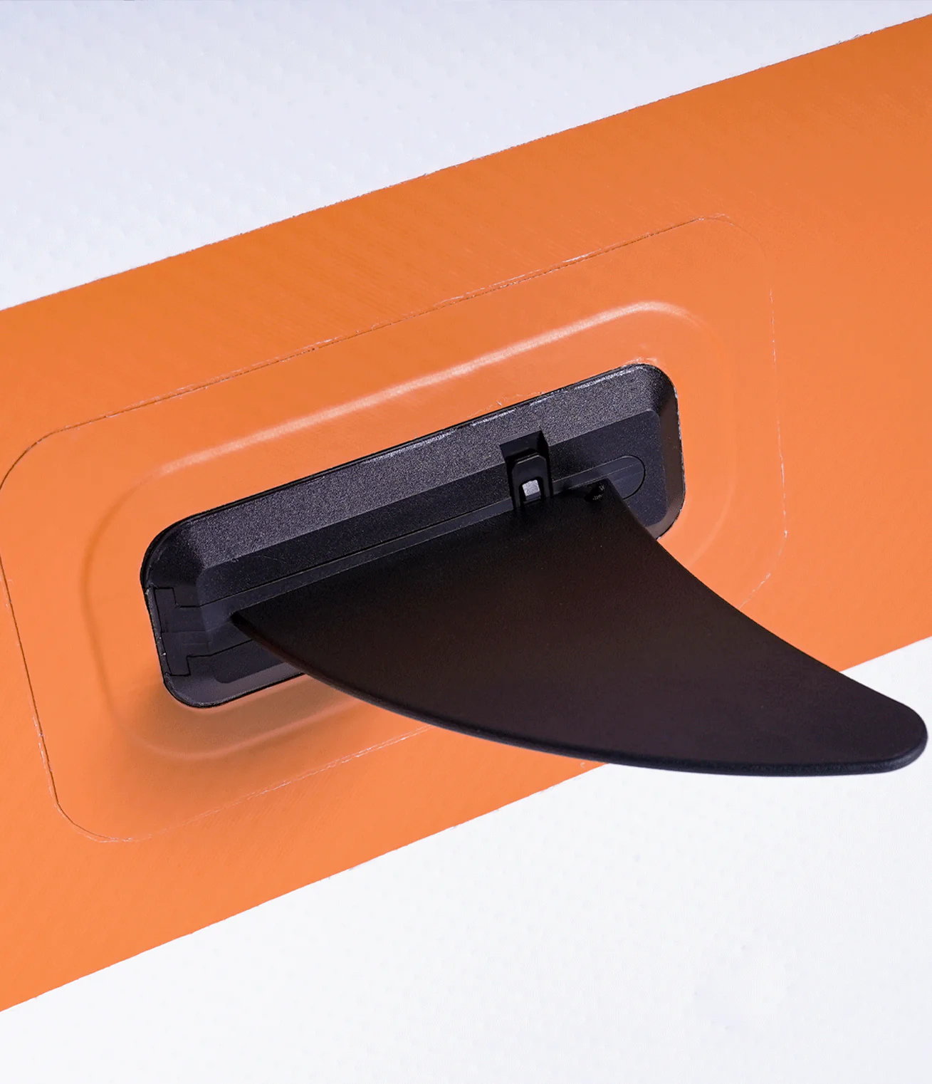 Belly Boat in Dropstitch Seven Bass Flatform col. Orange Black