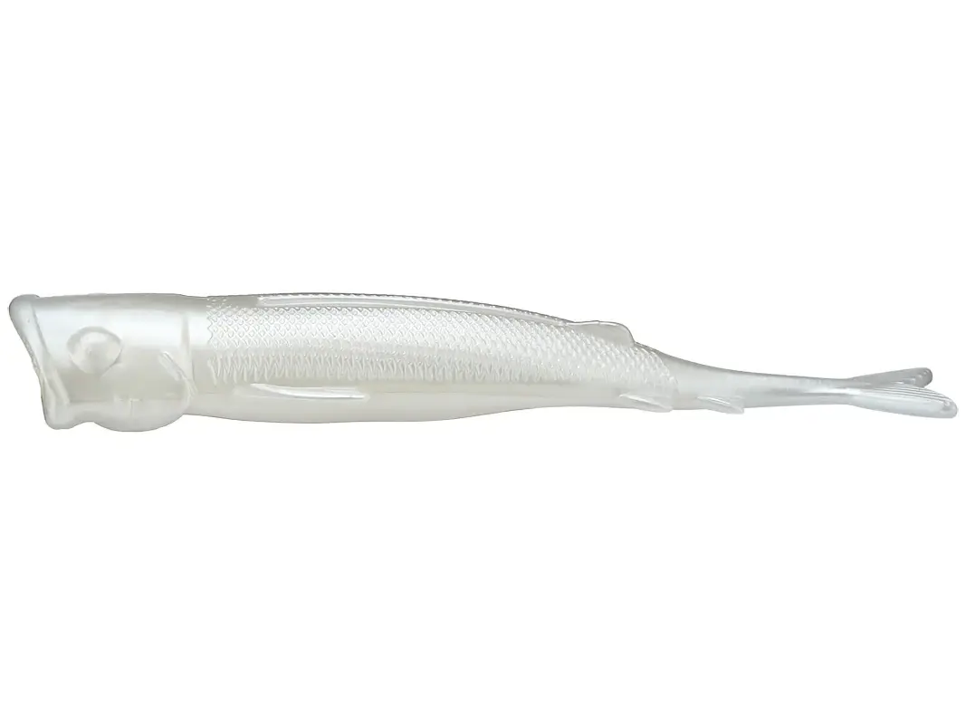 Soft Plastic Popper Z-Man Pop Shadz 5" col. 84 Pearl Soft Plastic Popper Z-Man Pop Shadz 5" col. 84 Pearl
