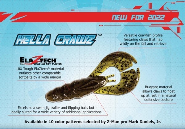 Gambero Z-Man Hella Crawz 3.75"