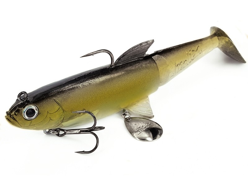 Swimbait Molix Shad 100 24 g col. 550 Brown Gold