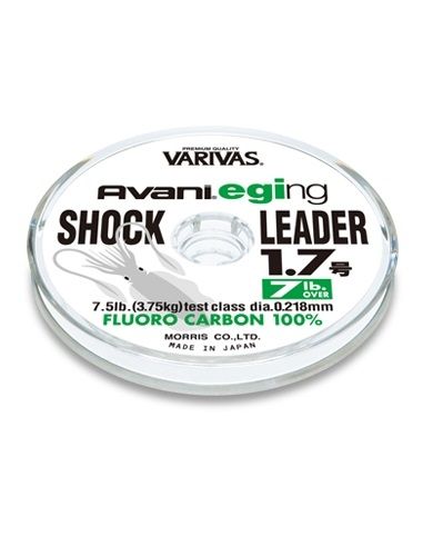 Filo Varivas Avani Eging Shock Leader Fluorocarbon 100% 6lb 0,205