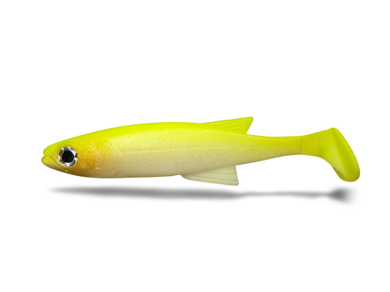 Soft Swimbait Veeu Snack Burno Shad Tail 12.5 cm col. Real Kllr Chrt