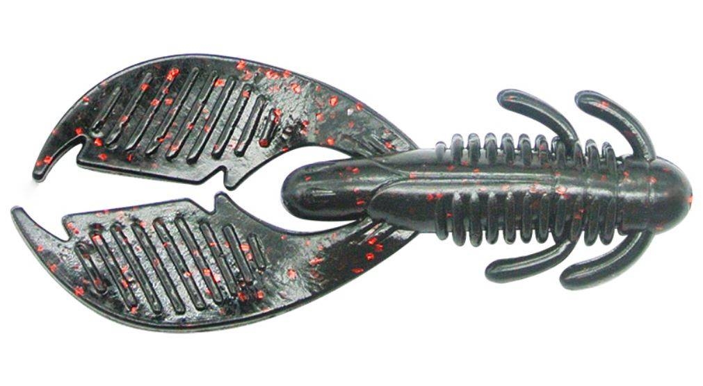 Gambero Reins Ax Craw 2" col. 017 Black Red Flake