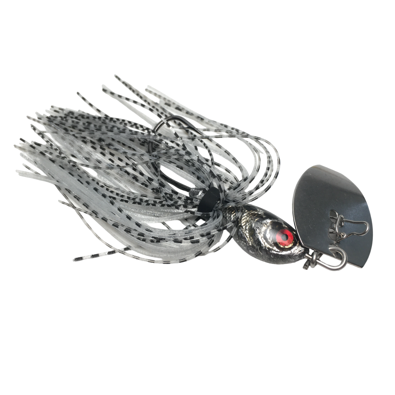 Chatterbait Fin Custom Jigs VIB Blade 12 g col. Silver