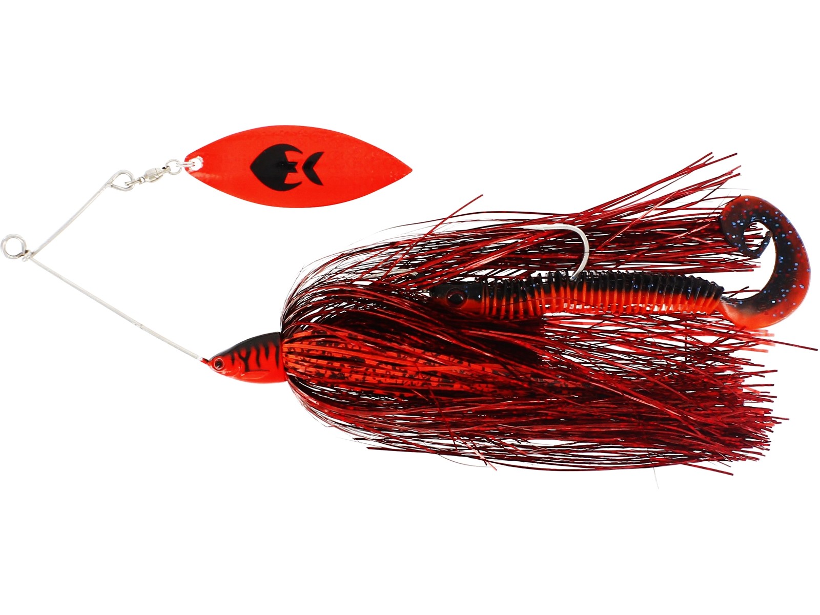 Spinnerbait Westin MonsterVibe (Willow) 65g col. Flash Red